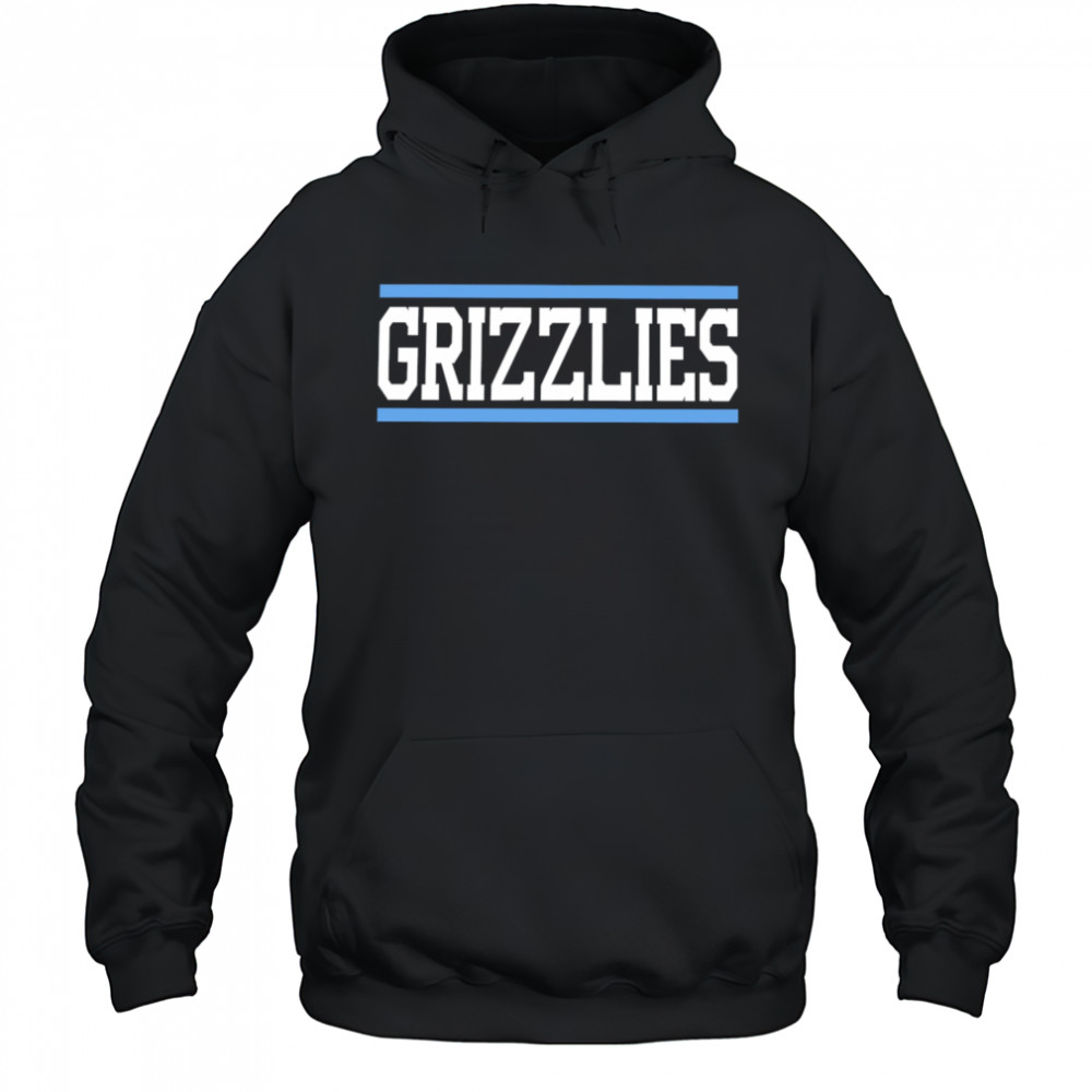 Grizzlies horizontal lines shirt Hoodie