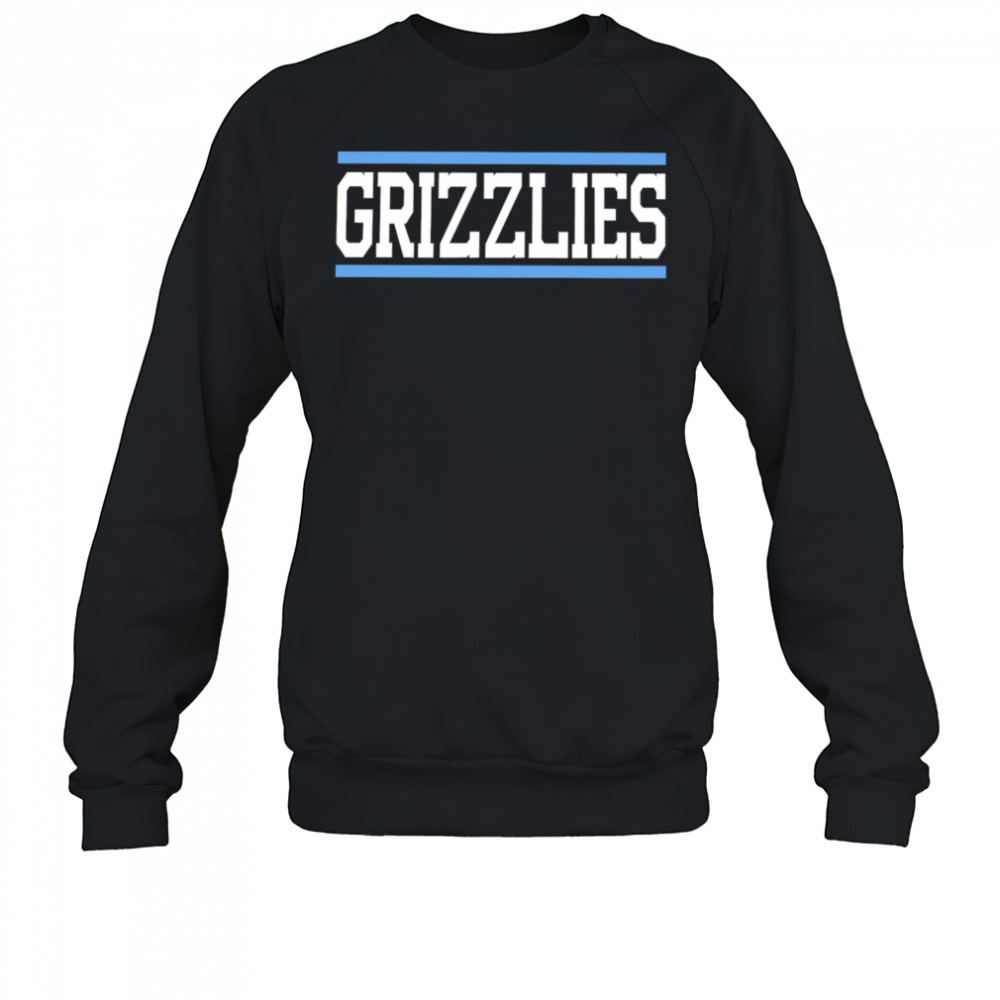 Grizzlies horizontal lines shirt Sweatshirt