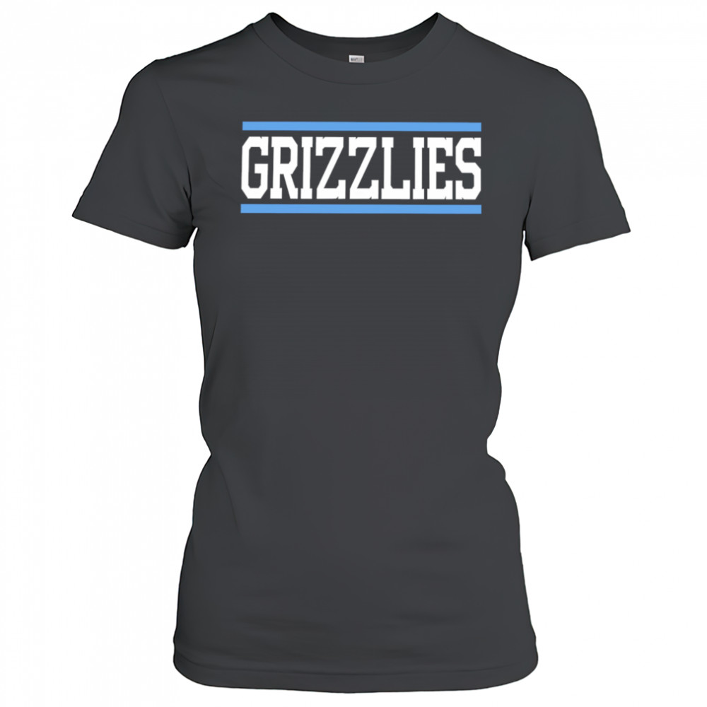 Grizzlies horizontal lines shirt Women's T-shirt