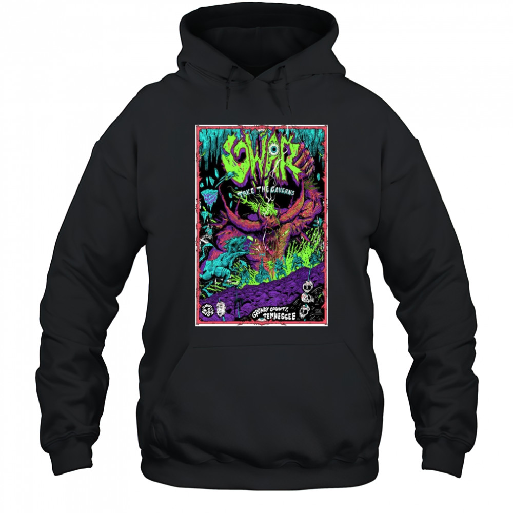 GWAR The Caverns June 21 2025 Poster T-Shirt Hoodie