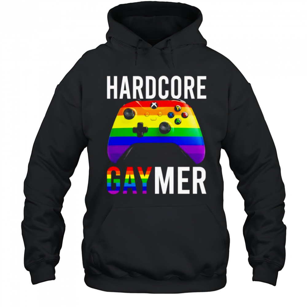 Hardcore gaymer LGBT shirt Hoodie
