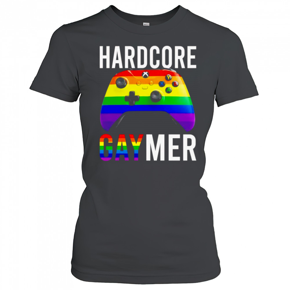 Hardcore gaymer LGBT shirt Women's T-shirt