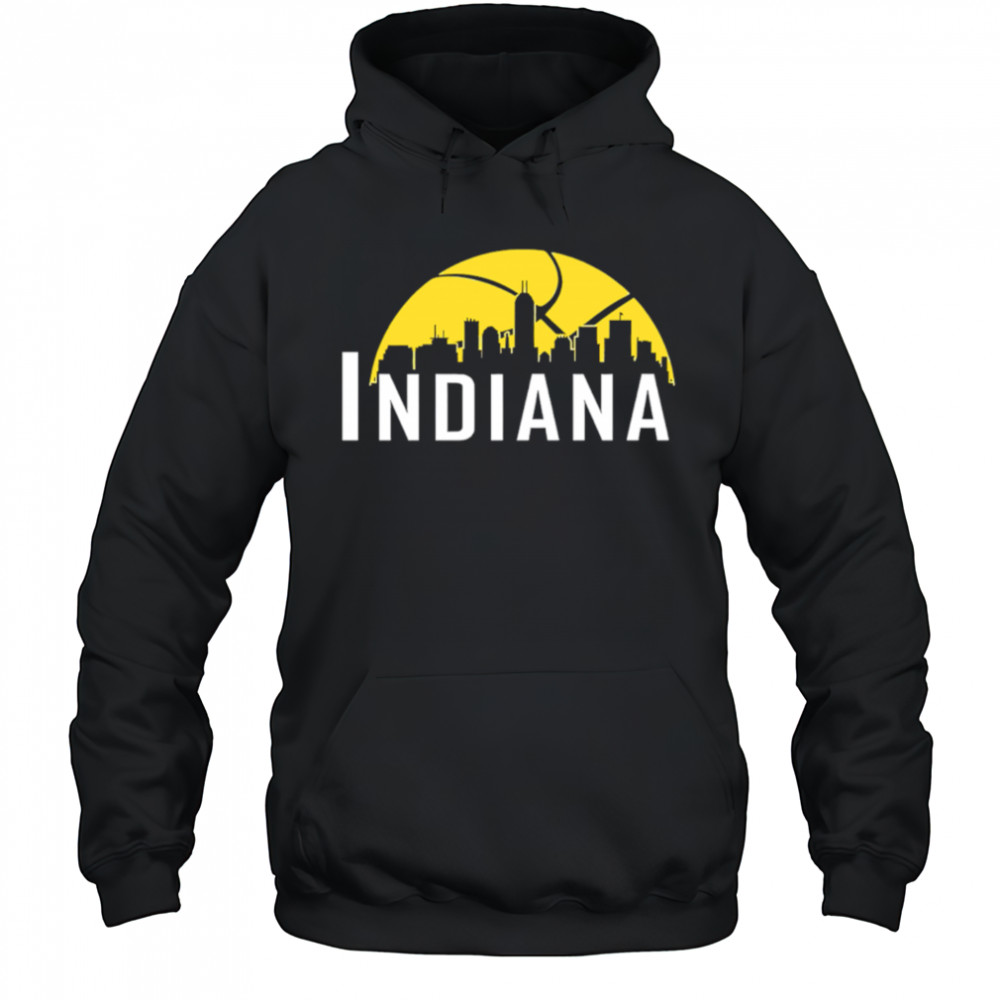 Indiana Pacers Cityscape Skyline style 2025 shirt Hoodie