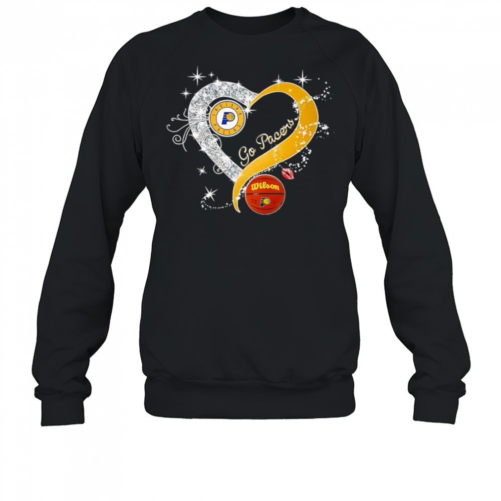 Indiana Pacers Go Pacers heart shirt Sweatshirt