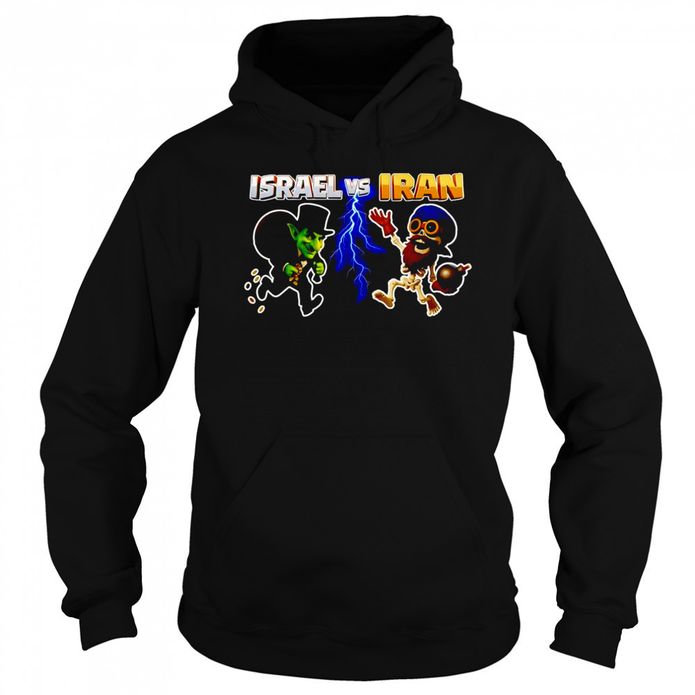 Israel vs Iran Clash of Clans shirt Sweatshirt