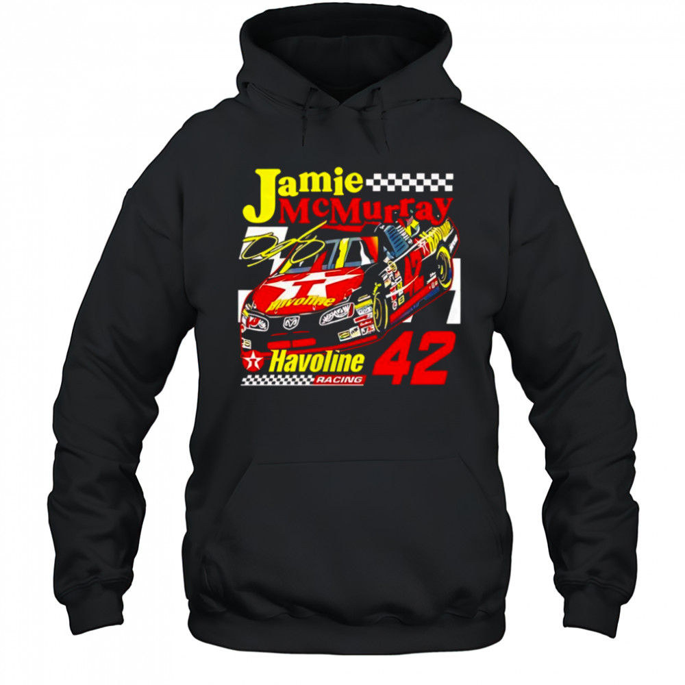 Jamie Mcmurray 42 Havoline racing shirt Hoodie