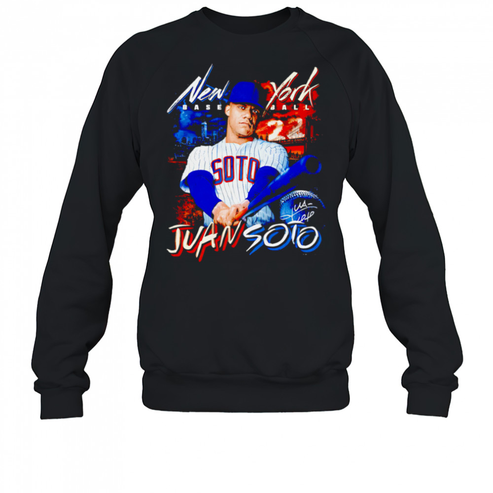 Juan Soto New York M Grunge shirt Sweatshirt