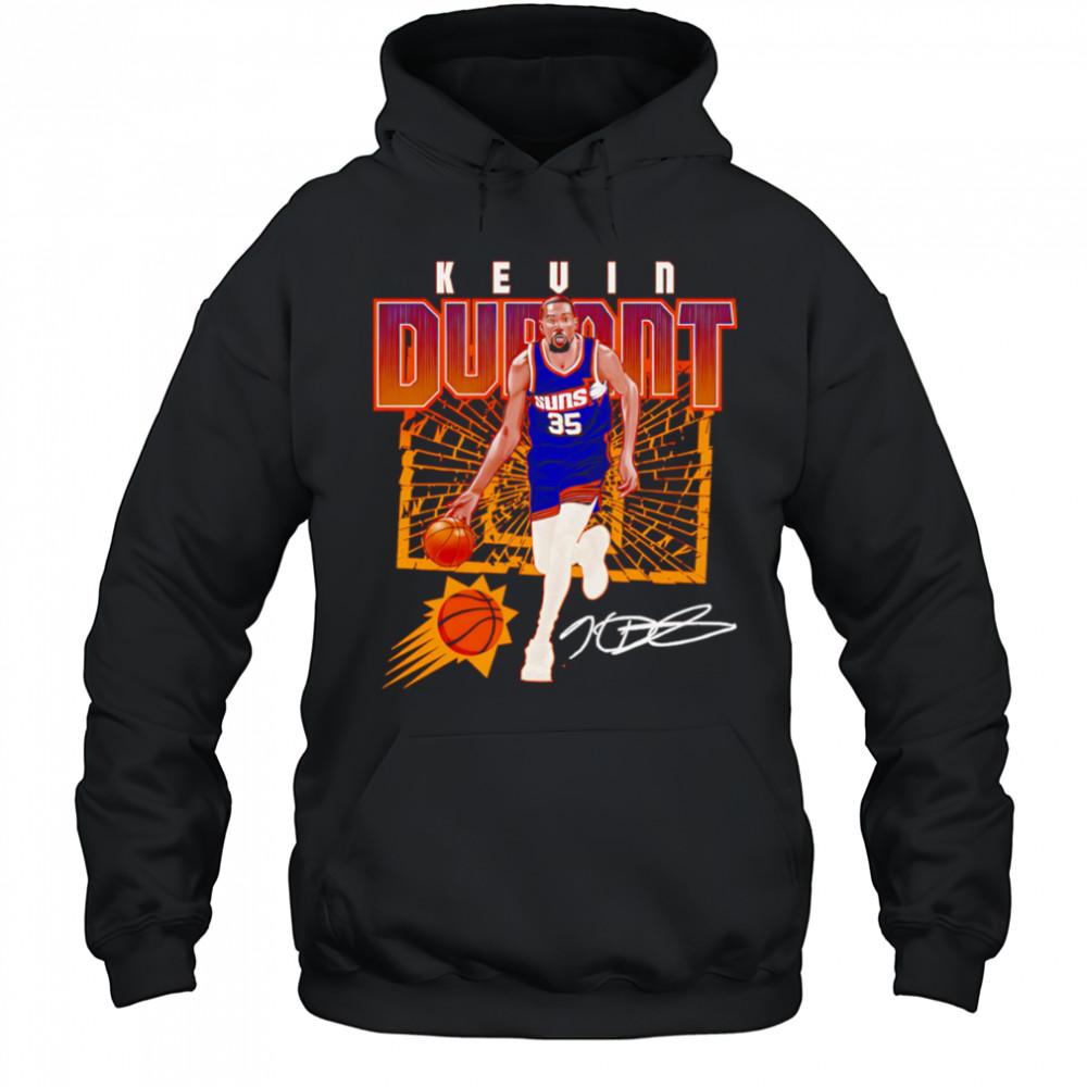 Kevin Durant Phoenix Suns Shattered shirt Hoodie