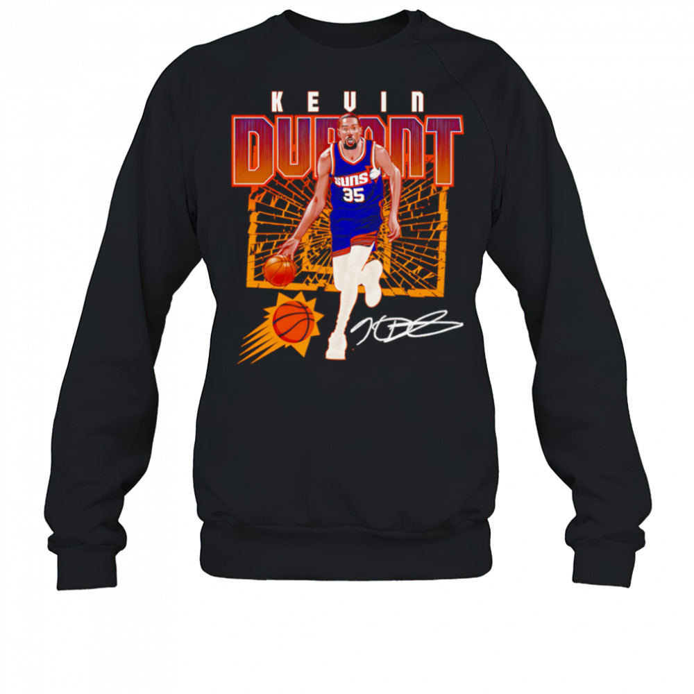 Kevin Durant Phoenix Suns Shattered shirt Sweatshirt