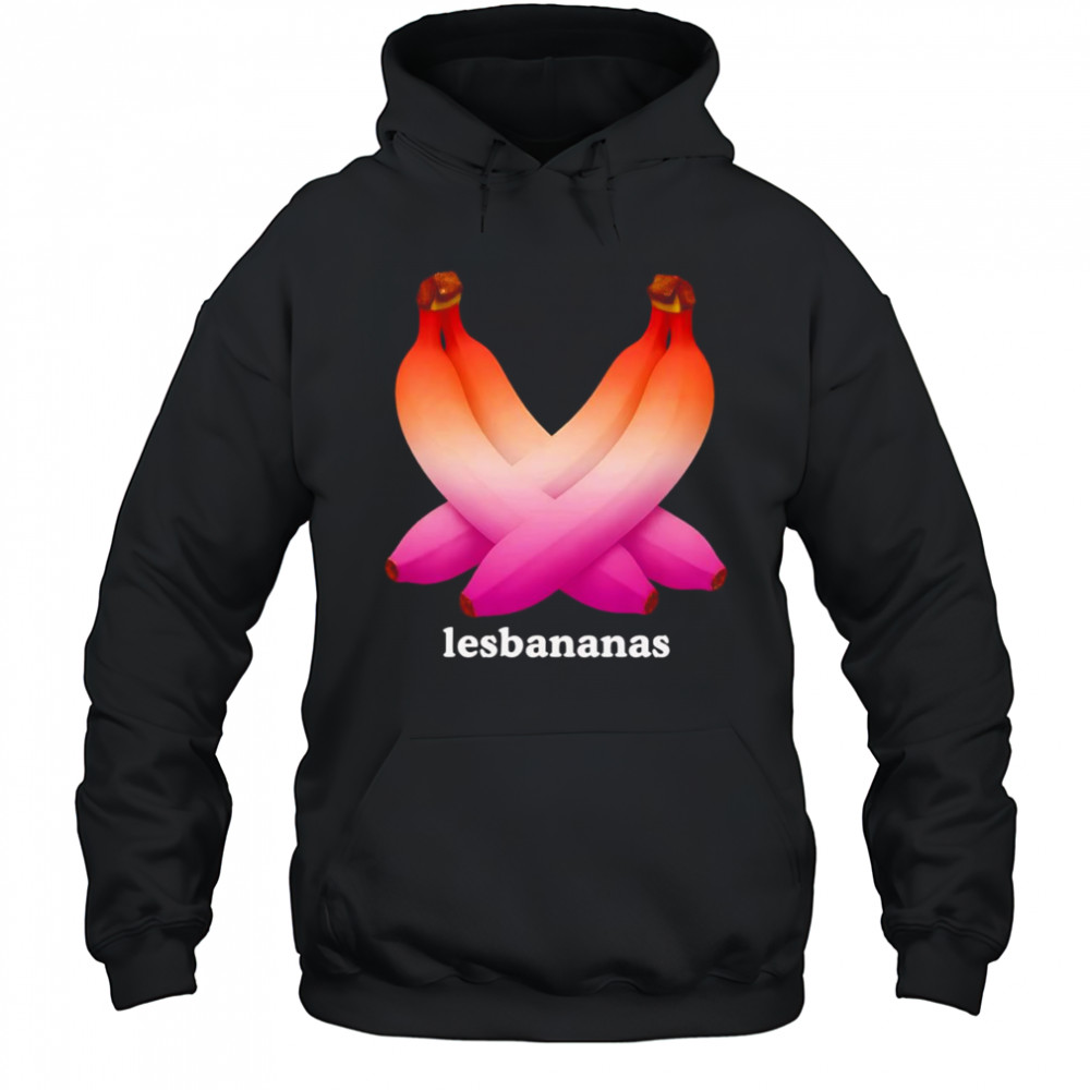 Lesbananas graphic shirt Hoodie