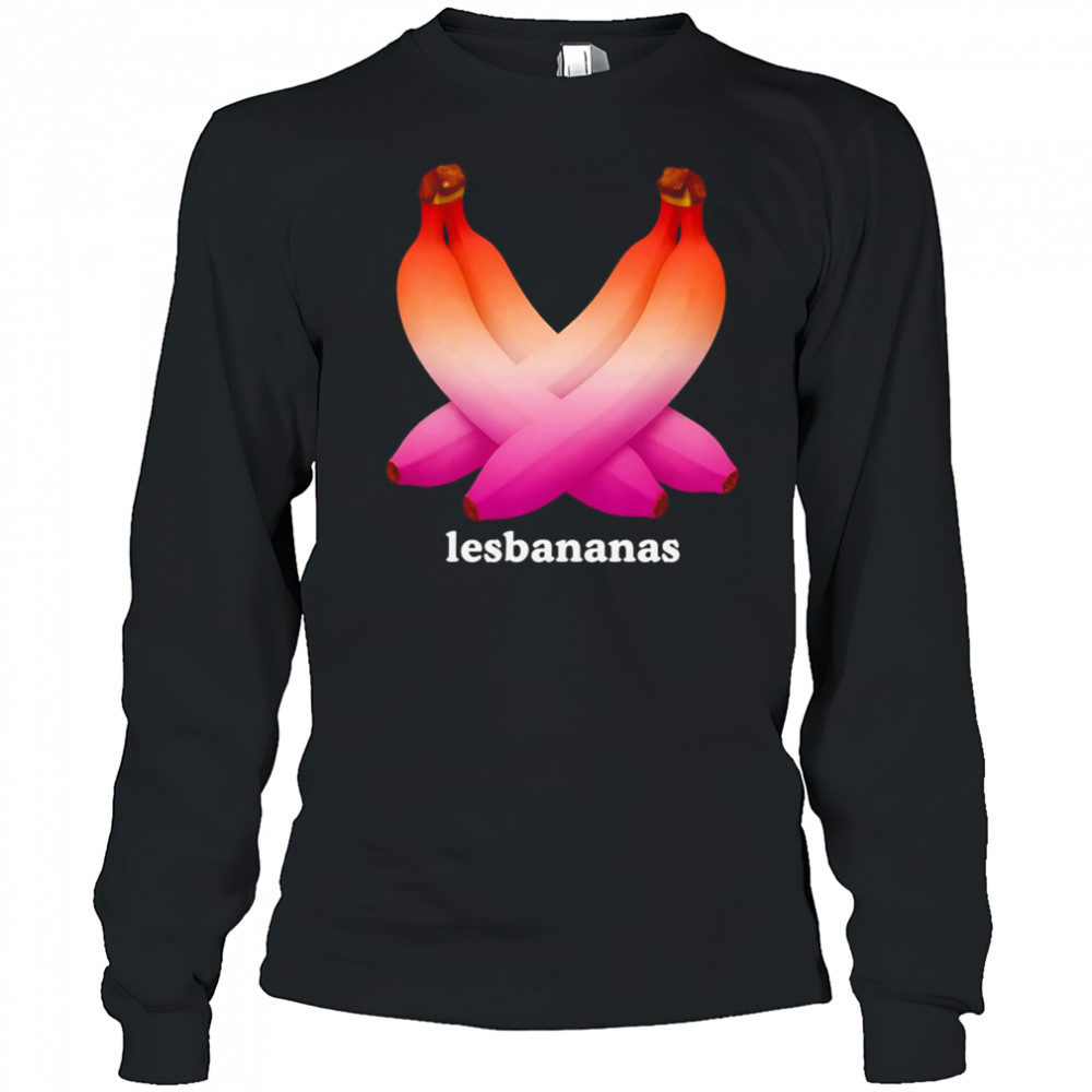 Lesbananas graphic shirt Long Sleeved