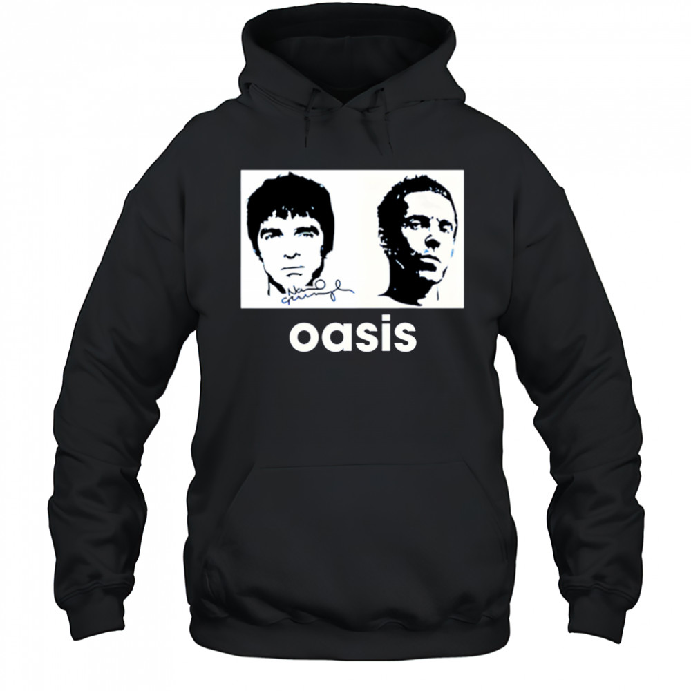 Liam and Noel Gallagher vintage shirt Hoodie