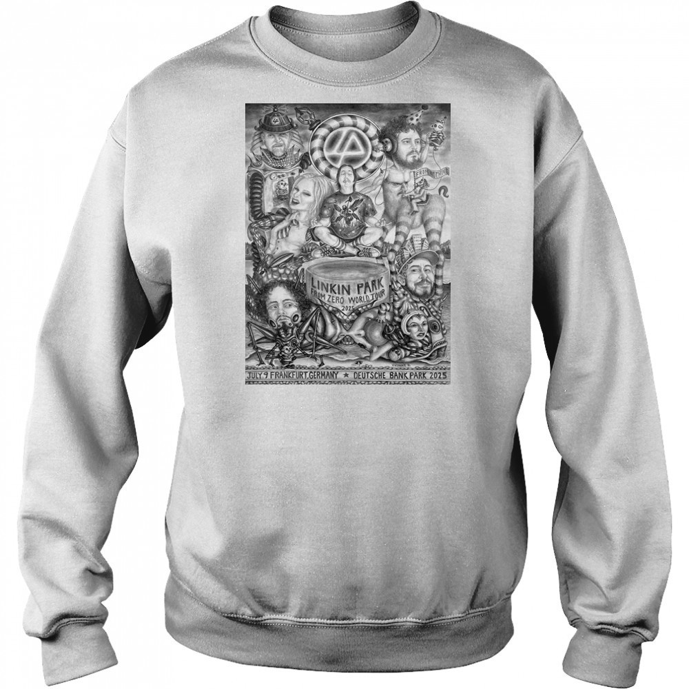 Linkin Park From Zero World Tour At Deutsche Bank Park In Frankfurt Germany On July 9 2025 Shirt Hoodie