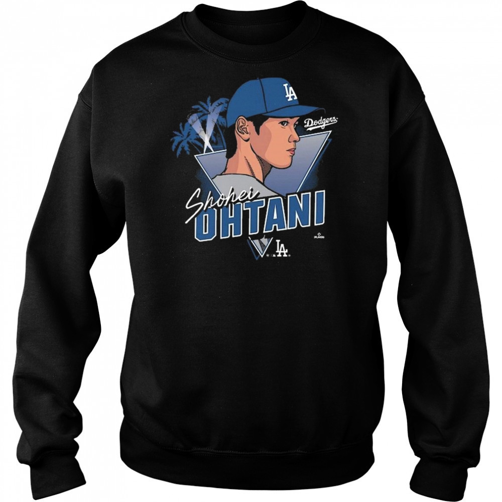 Los Angeles Dodgers Shohei Ohtani Player Caricature Franklin 2025 Shirt Hoodie