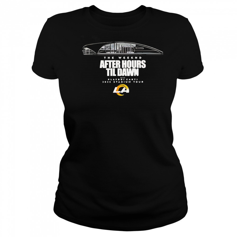 Los Angeles Rams x The Weeknd After Hours Til Dawn Tour shirt Women's T-shirt