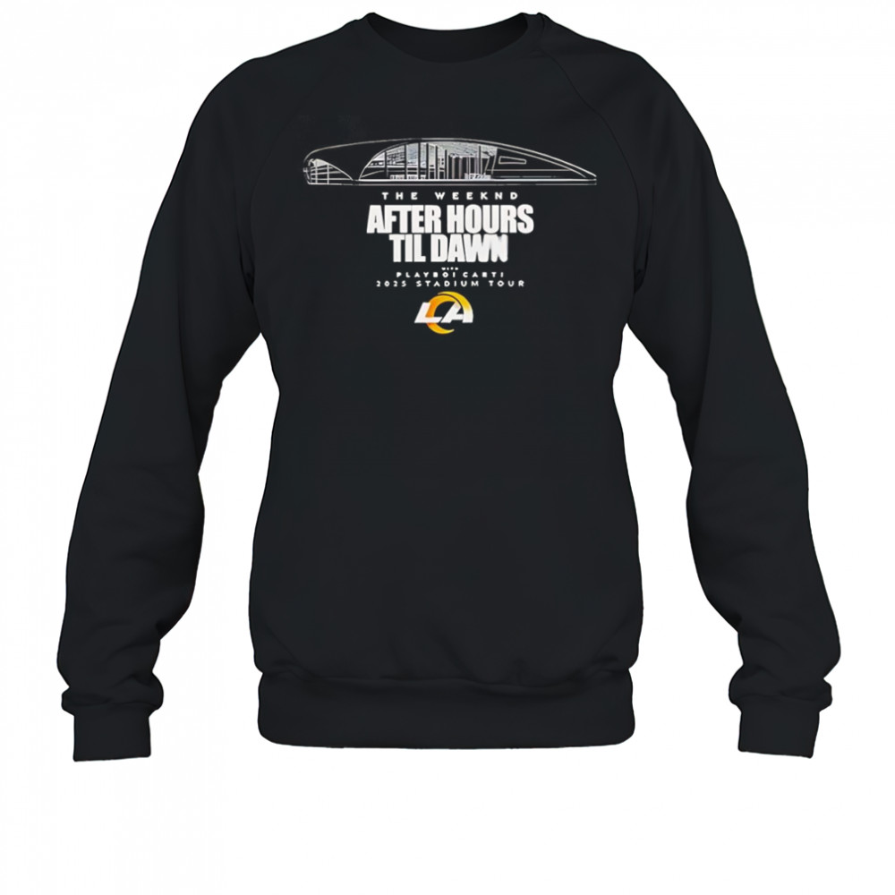 Los Angeles Rams x The Weeknd After Hours Til Dawn Tour shirt Sweatshirt