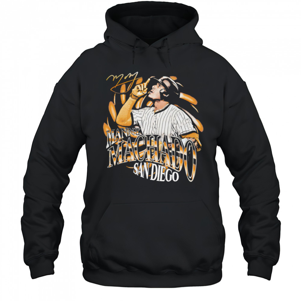 Manny Machado San Diego Grunge shirt Hoodie