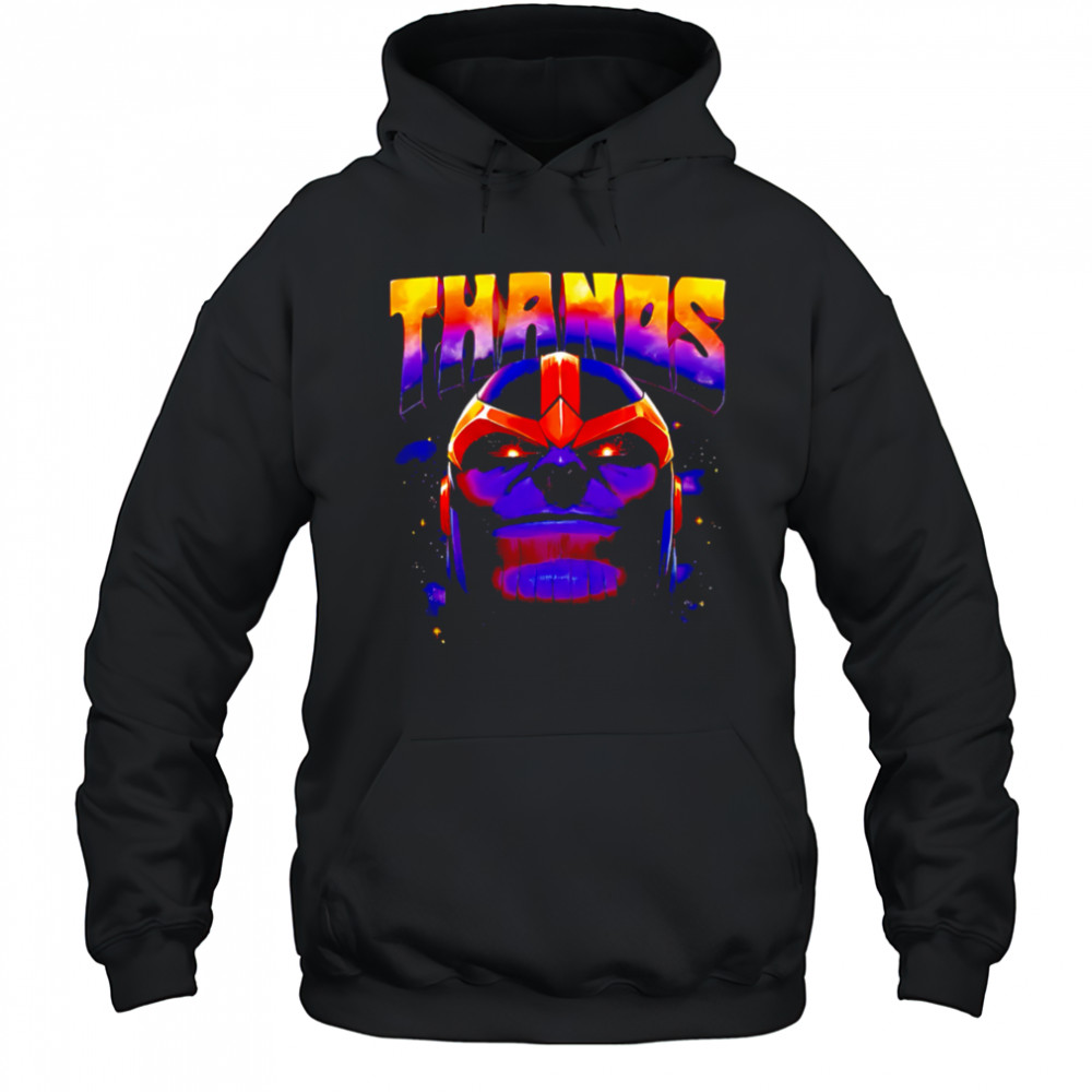 Marvel Thanos Face shirt Hoodie