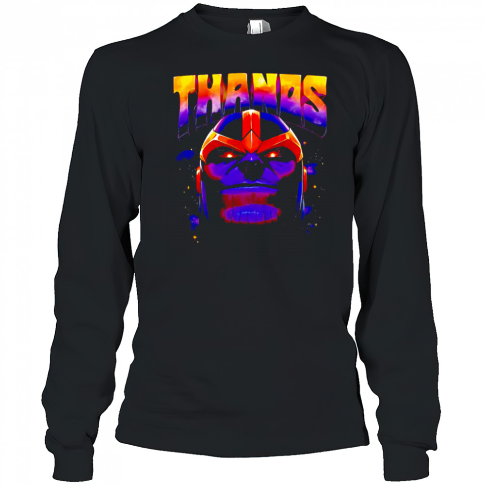 Marvel Thanos Face shirt Long Sleeved