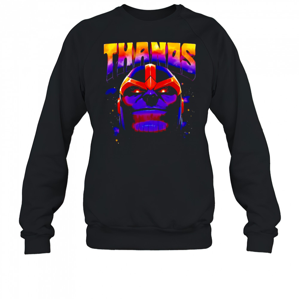 Marvel Thanos Face shirt Sweatshirt