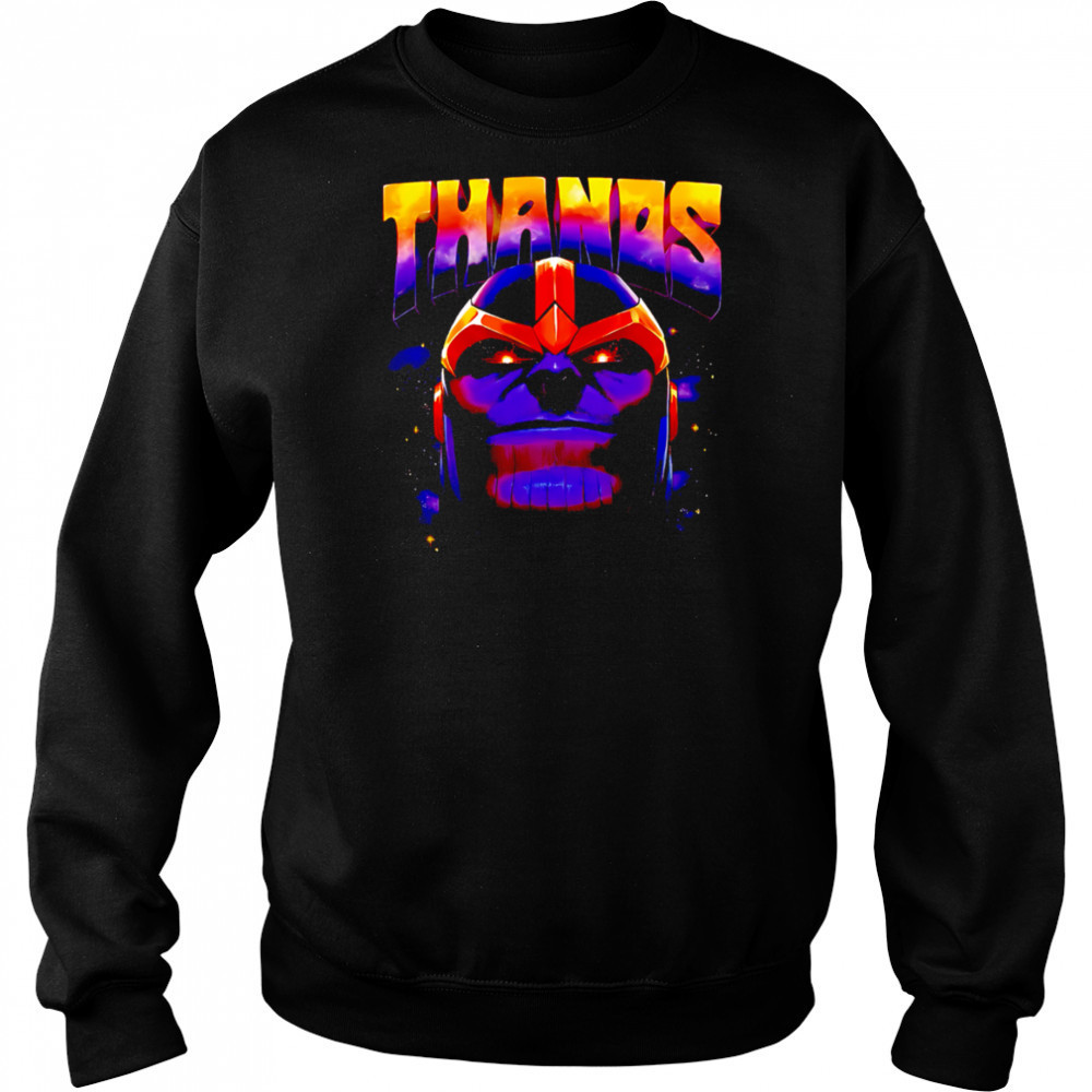Marvel Thanos Face shirt Hoodie