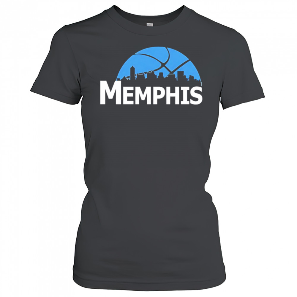 Memphis Grizzlies Cityscape Skyline style 2025 shirt Women's T-shirt