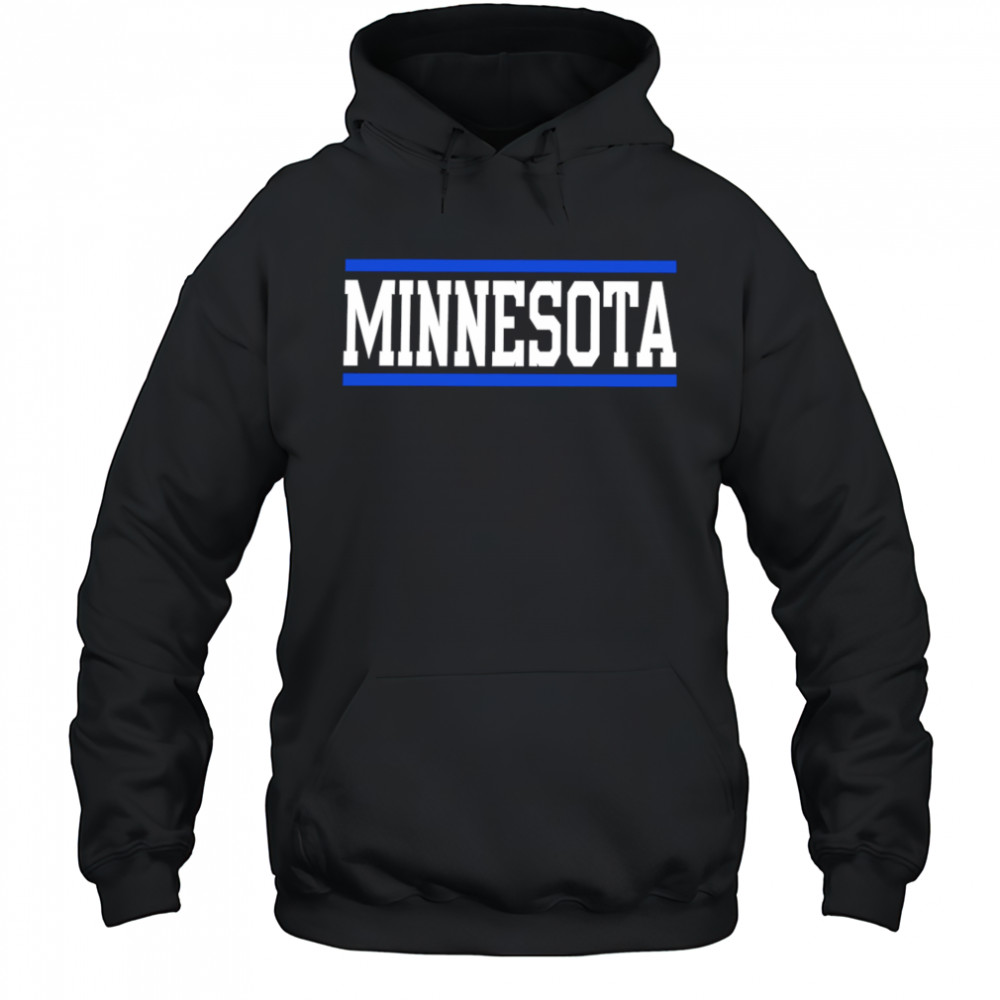 Minnesota horizontal lines shirt Hoodie