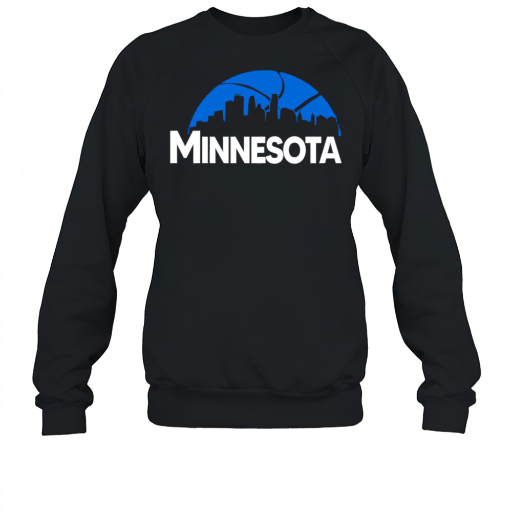 Minnesota Timberwolves Cityscape Skyline style 2025 shirt Sweatshirt