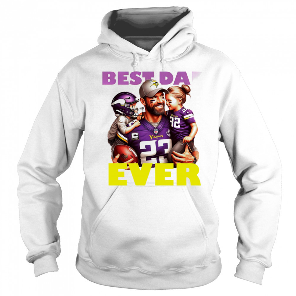 Minnesota Vikings Best Dad Ever shirt Sweatshirt