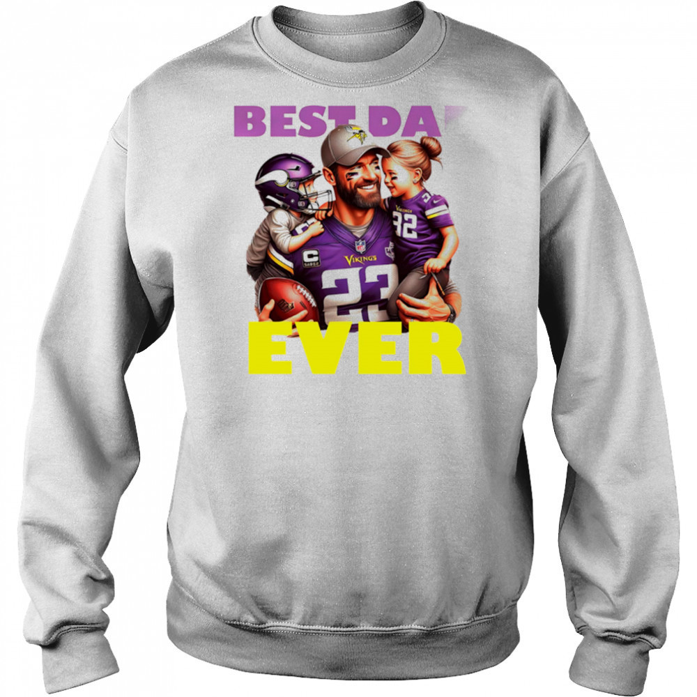 Minnesota Vikings Best Dad Ever shirt Hoodie
