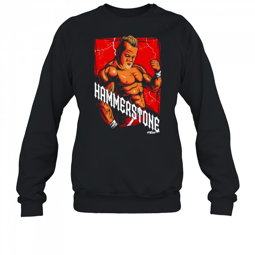 MLW Hammerstone flexing shirt Sweatshirt
