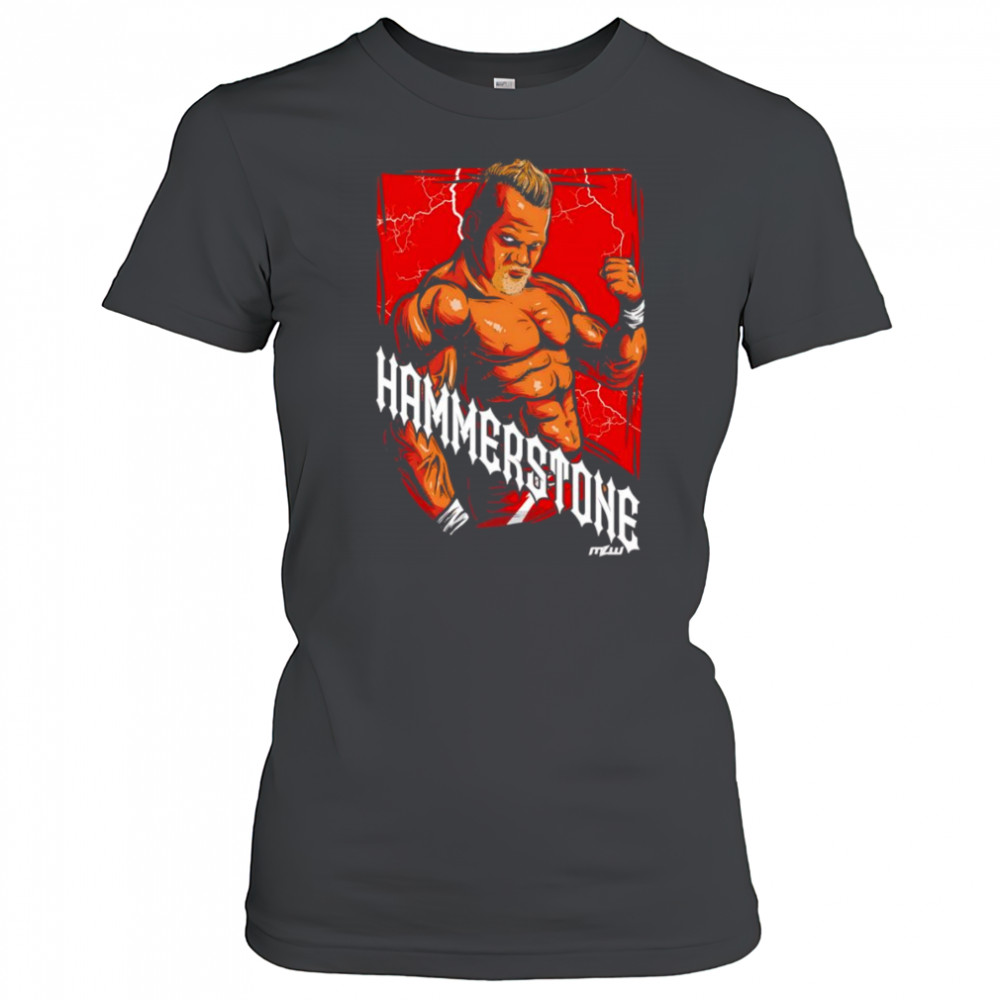 MLW Hammerstone flexing shirt Women's T-shirt