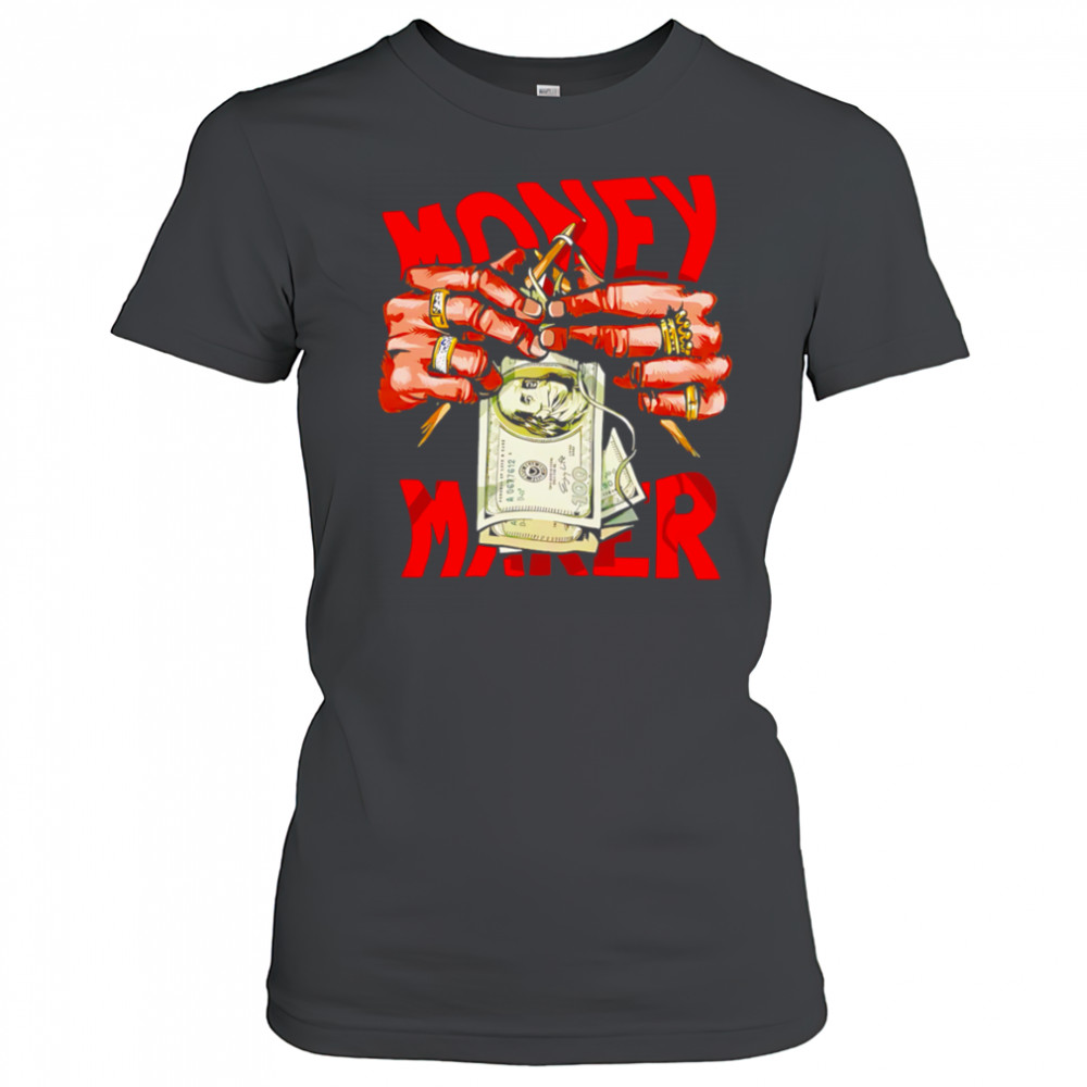 Money Maker Graphic knit shirt Women's T-shirt