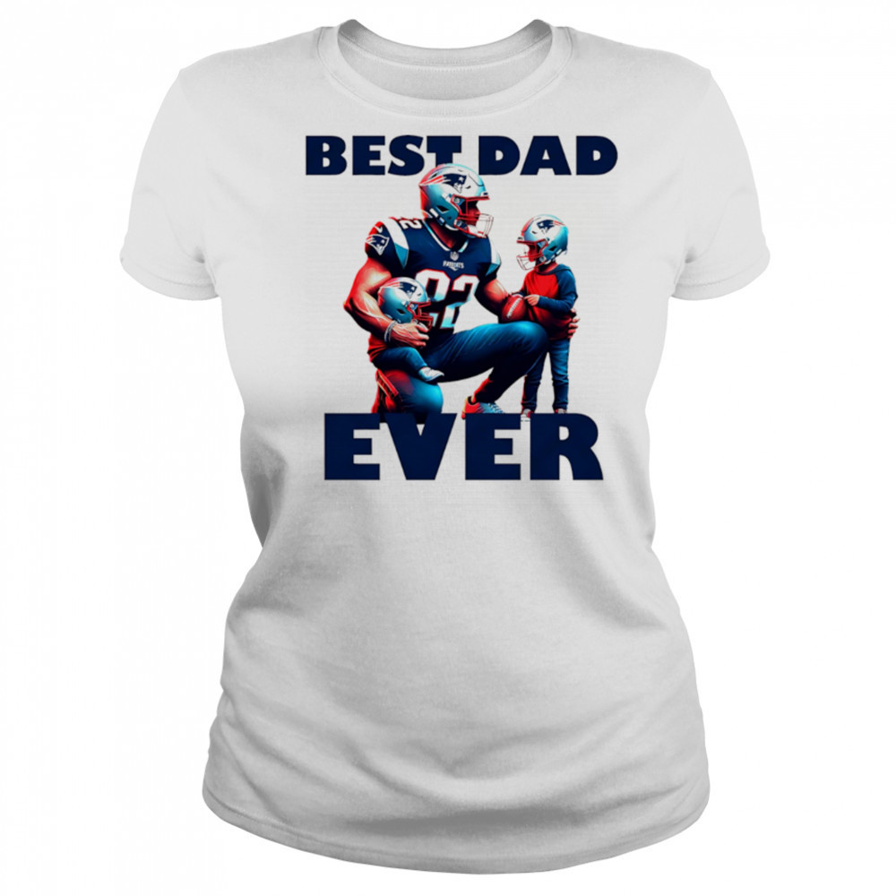 New England Patriots Best Dad Ever shirt Women's T-shirt