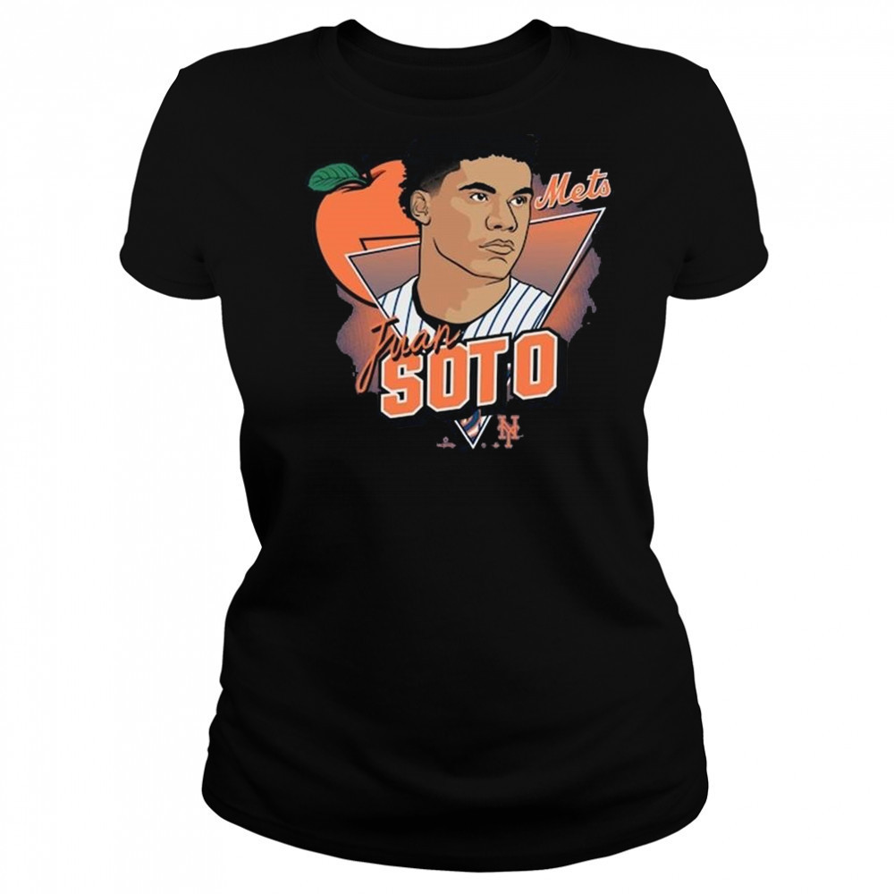 New York Mets Juan Soto Player Caricature Franklin 2025 Shirt Women's T-shirt