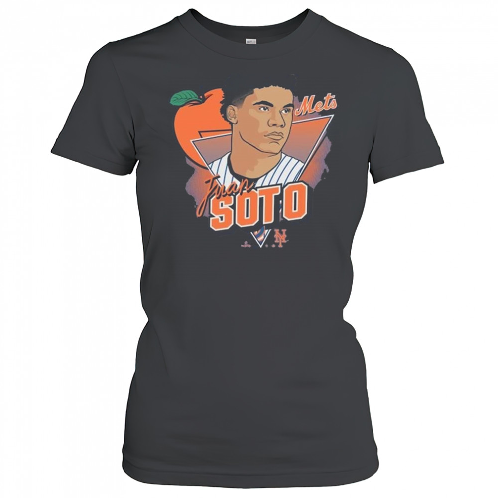 New York Mets Juan Soto Player Caricature Franklin 2025 Shirt Women's T-shirt