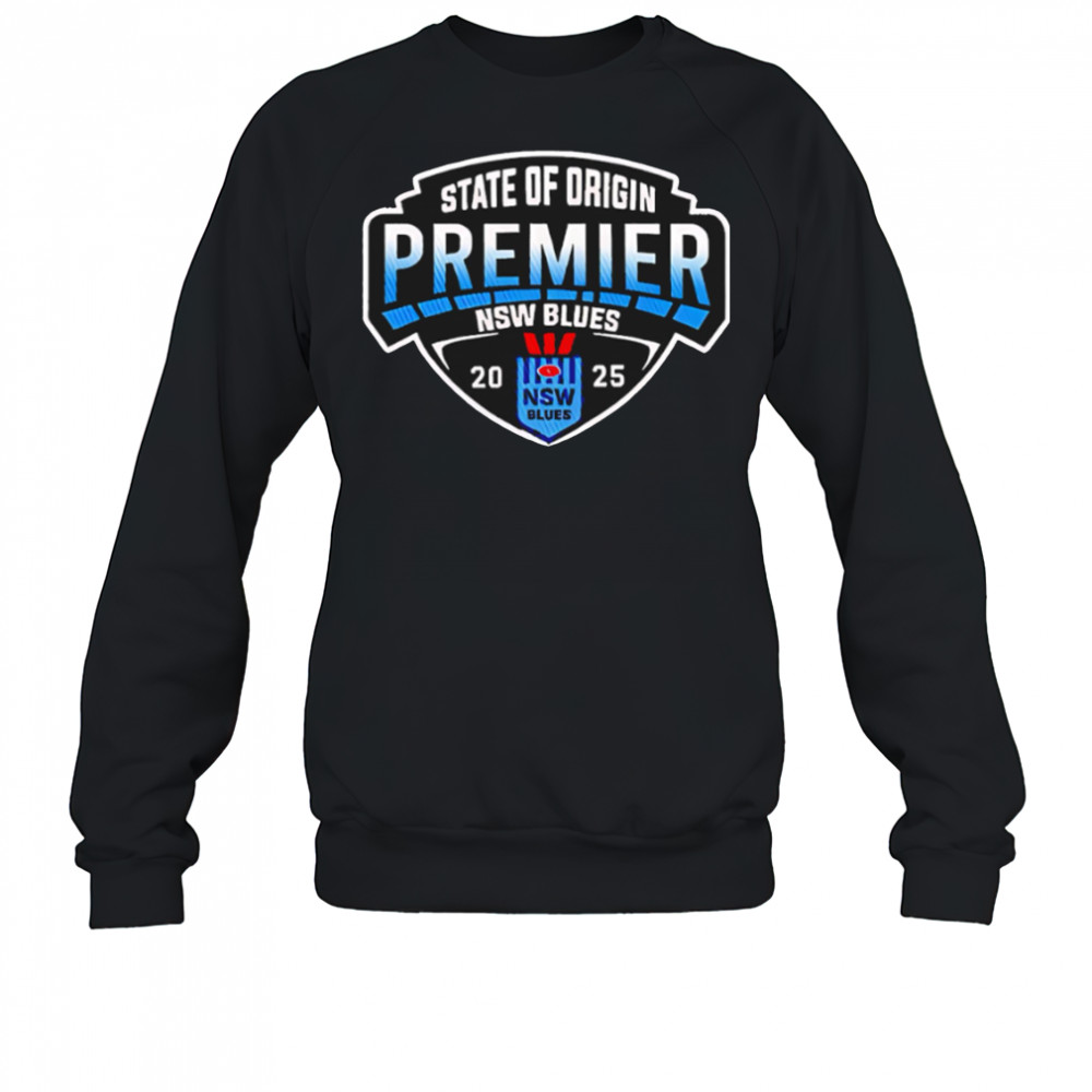NSW Blues 2025 Premier Back to Back Special logo shirt Sweatshirt
