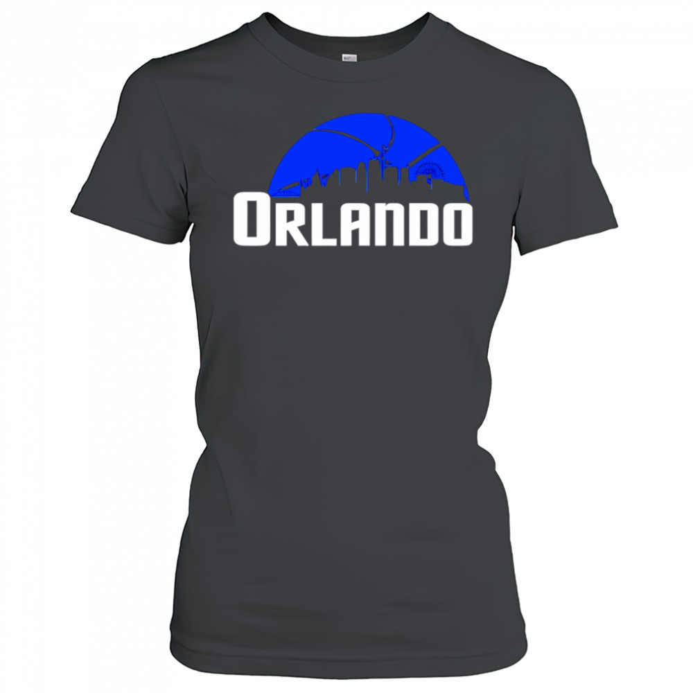 Orlando Magic Cityscape Skyline style 2025 shirt Women's T-shirt