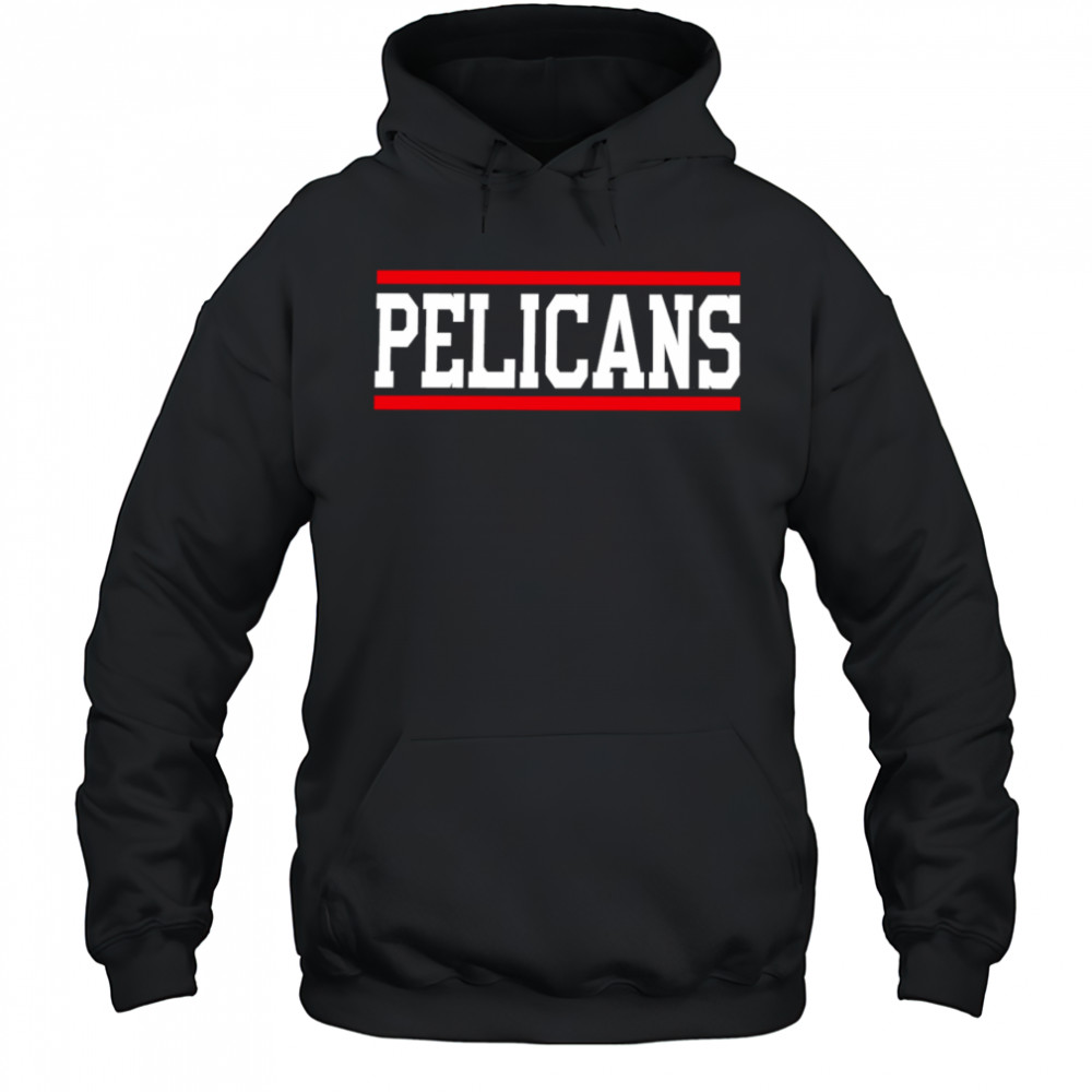 Pelicans horizontal lines shirt Hoodie