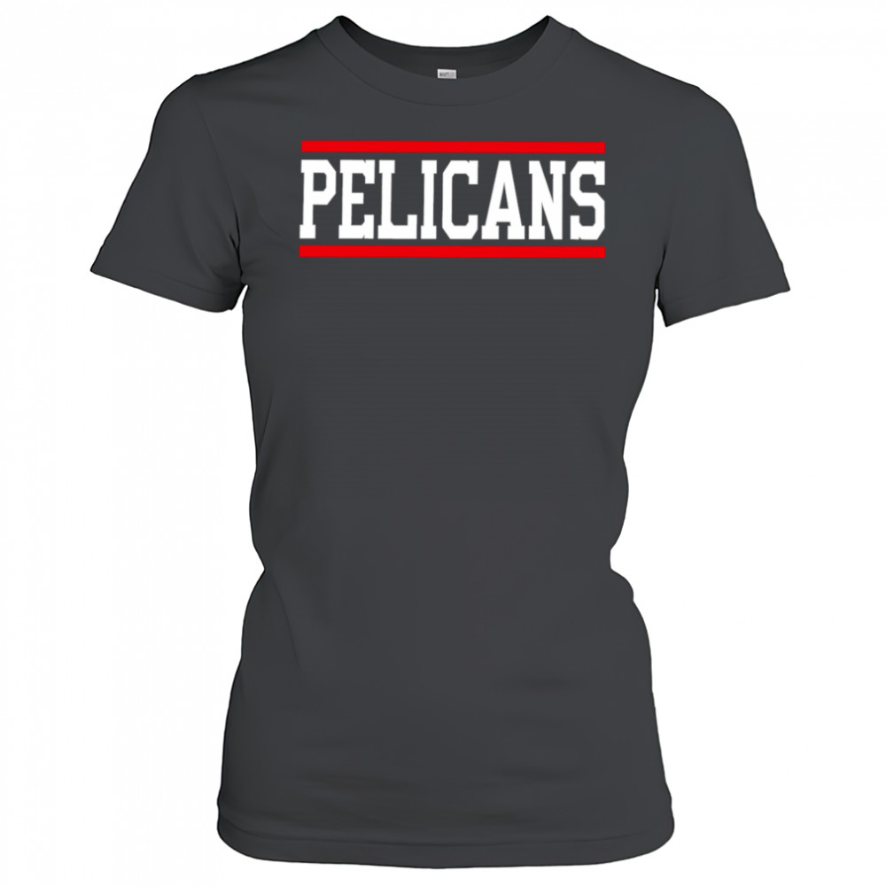 Pelicans horizontal lines shirt Women's T-shirt