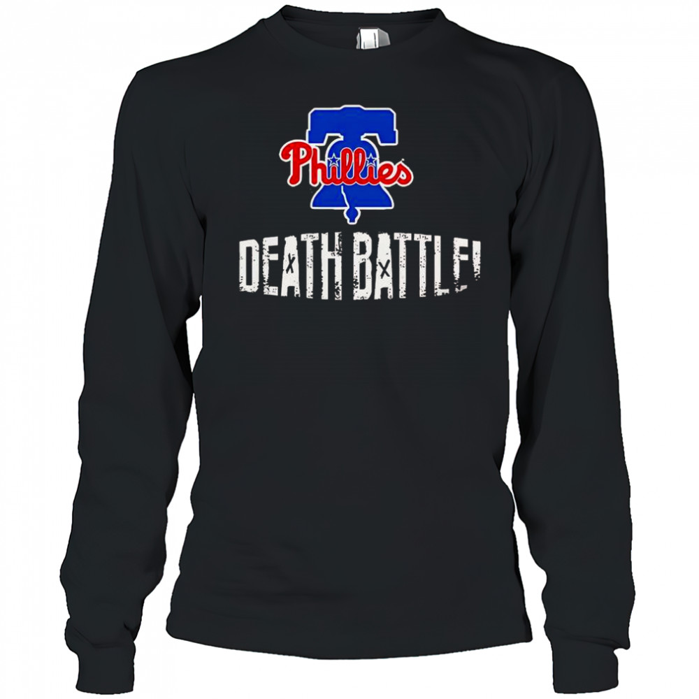 Philadelphia Phillies Death Battle T-Shirt Long Sleeved
