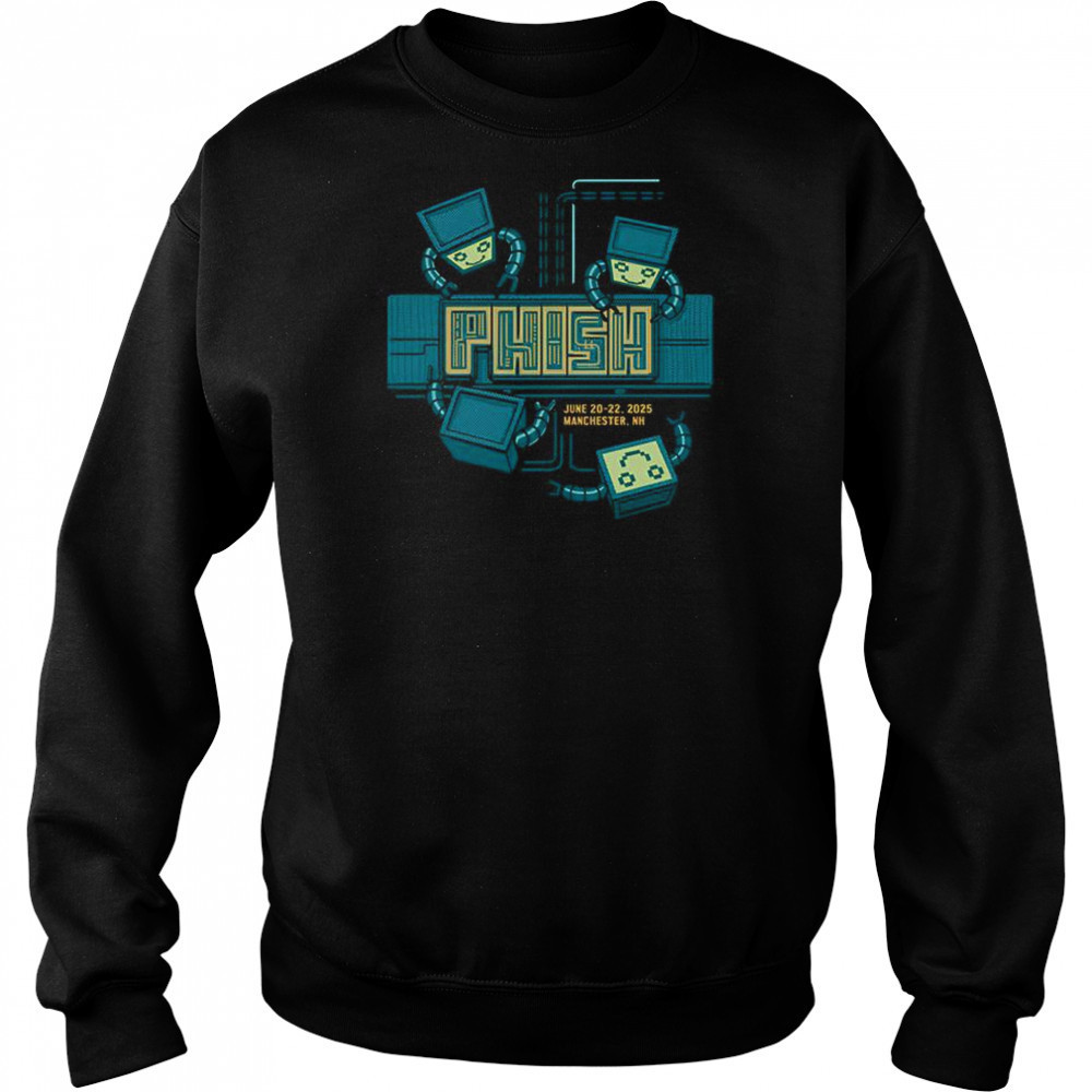 Phish Merch Manchester NH June 20 2025 T-Shirt Hoodie