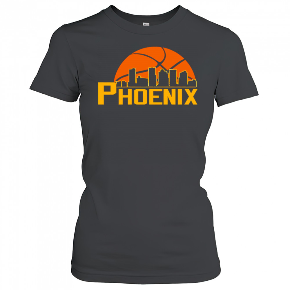 Phoenix Suns Cityscape Skyline style 2025 shirt Women's T-shirt