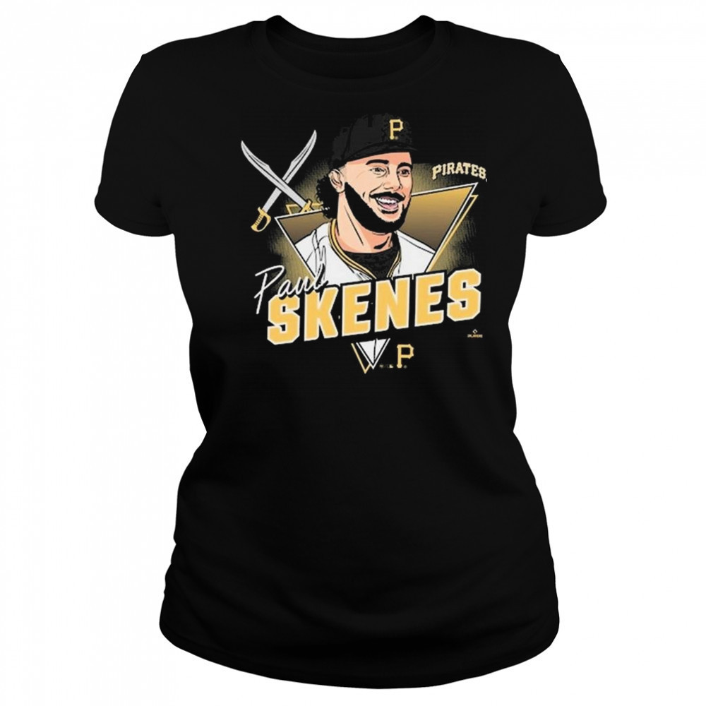 Pittsburgh Pirates Paul Skenes Player Caricature Franklin 2025 Shirt Women's T-shirt