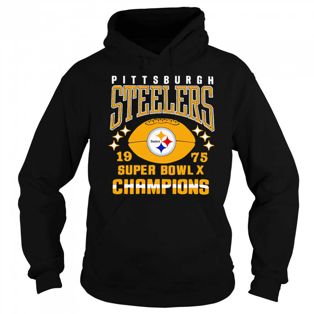 Pittsburgh Steelers Super Bowl X Champions 1975 shirt Sweatshirt