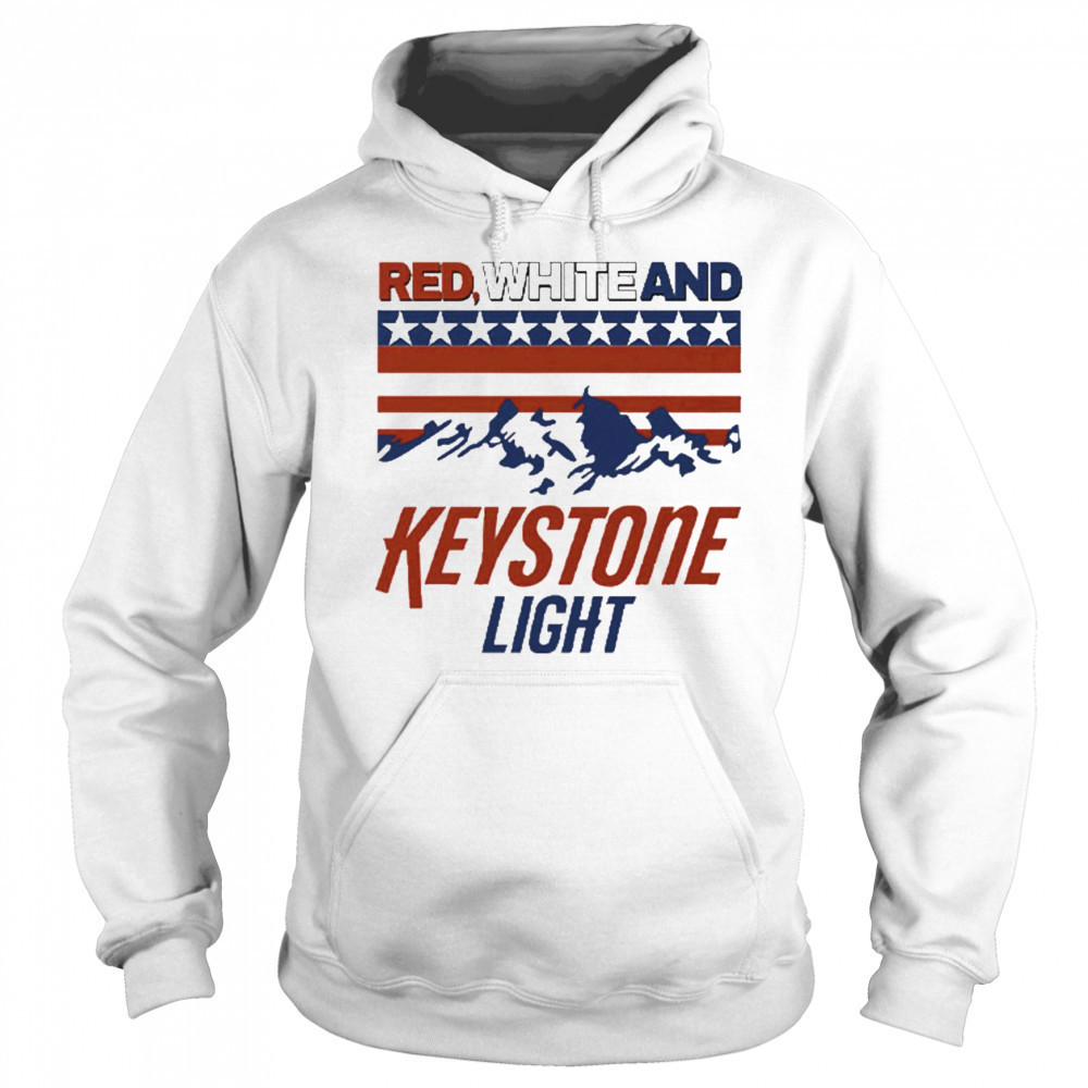 Red White And Keystone Light 4th Of July T-Shirt Sweatshirt
