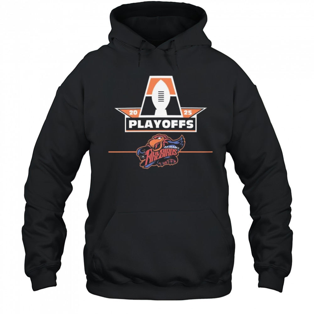 Royal Retros Albany Firebirds Playoffs Shirt Hoodie