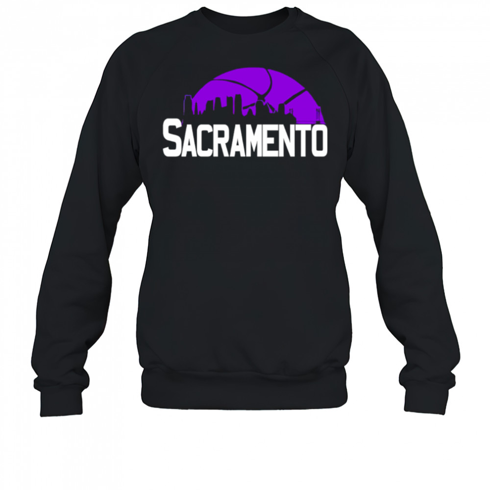 Sacramento Kings Cityscape Skyline style 2025 shirt Sweatshirt