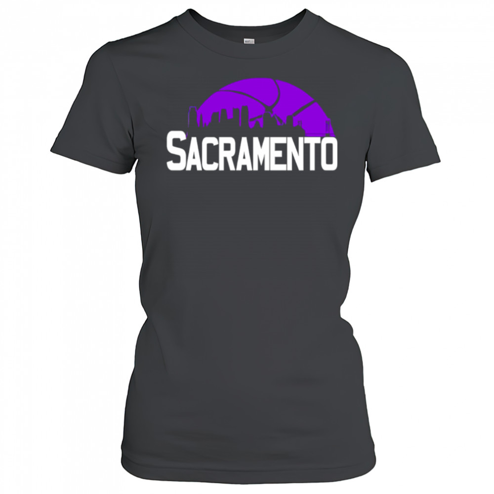 Sacramento Kings Cityscape Skyline style 2025 shirt Women's T-shirt