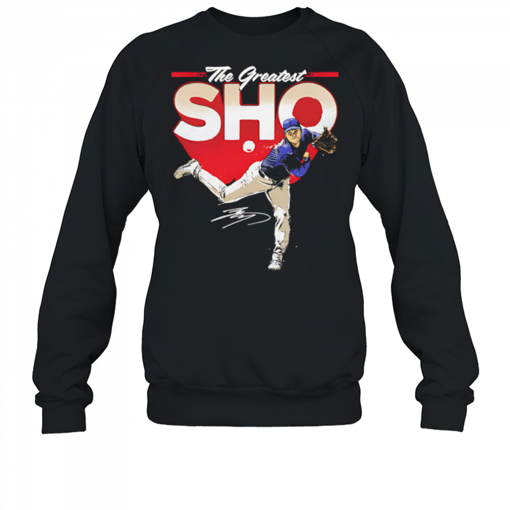 Shohei Ohtani Los Angeles D The Greatest Sho Bold shirt Sweatshirt